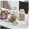 Airtight Food Storage Containers - Retro Design - Pantry Organisation, Glass Canisters Storage for Cookies, Tea, Sugar, Candy Jars, Sugar Packet, Set of 3